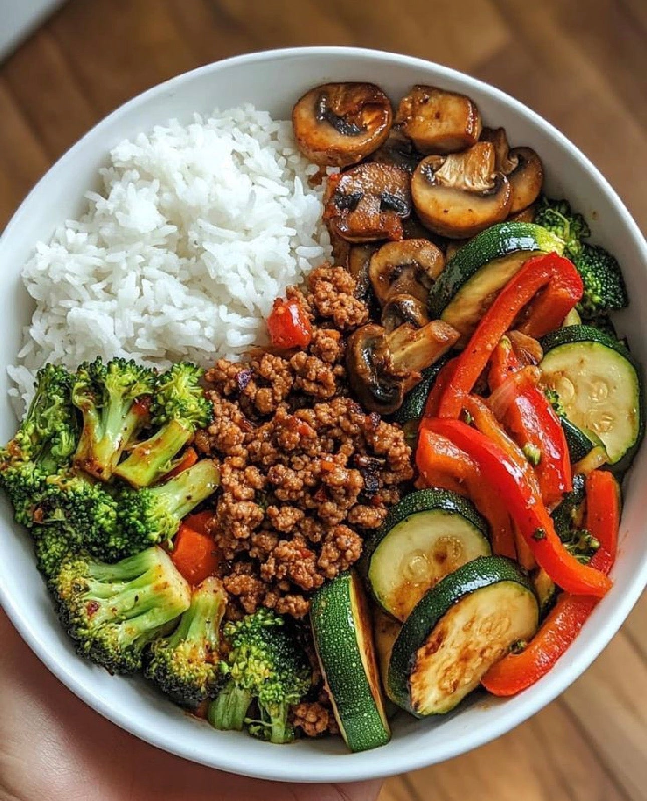 Clean Bulk Beef Bowl