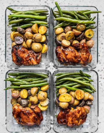 Honey Glazed Chicken Plate