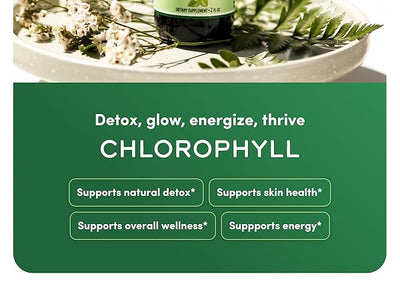 Chlorophyll Liquid Drops