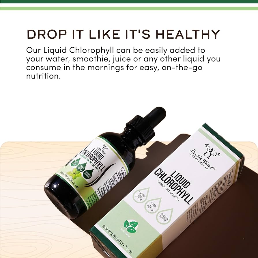 Chlorophyll Liquid Drops