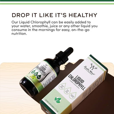 Chlorophyll Liquid Drops