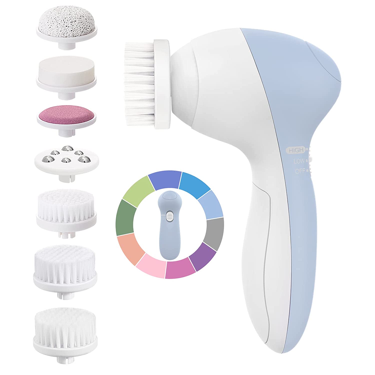 Facial Cleansing Spin Brush Set